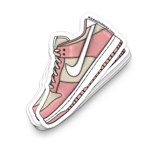 Dunk Low "Red Stardust" Sneaker Sticker