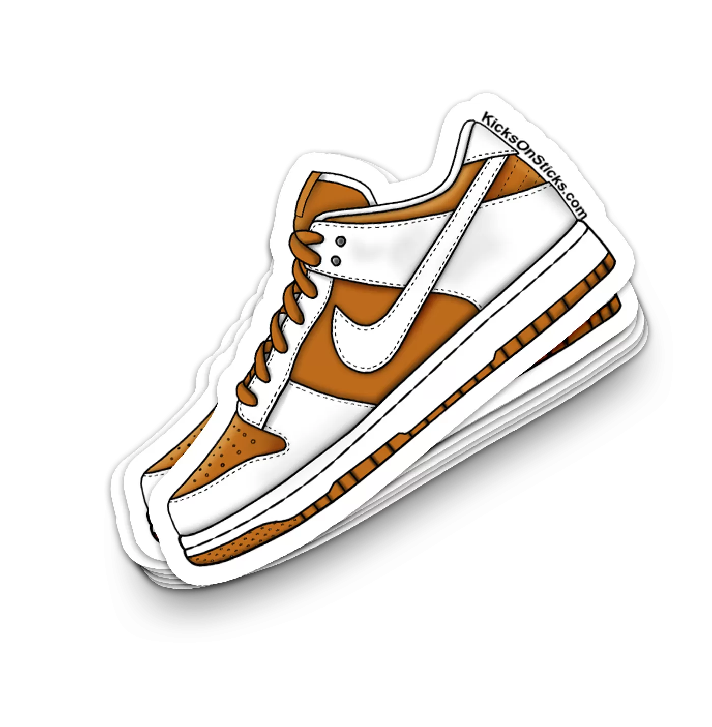 Dunk Low "Reverse Curry" Sneaker Sticker