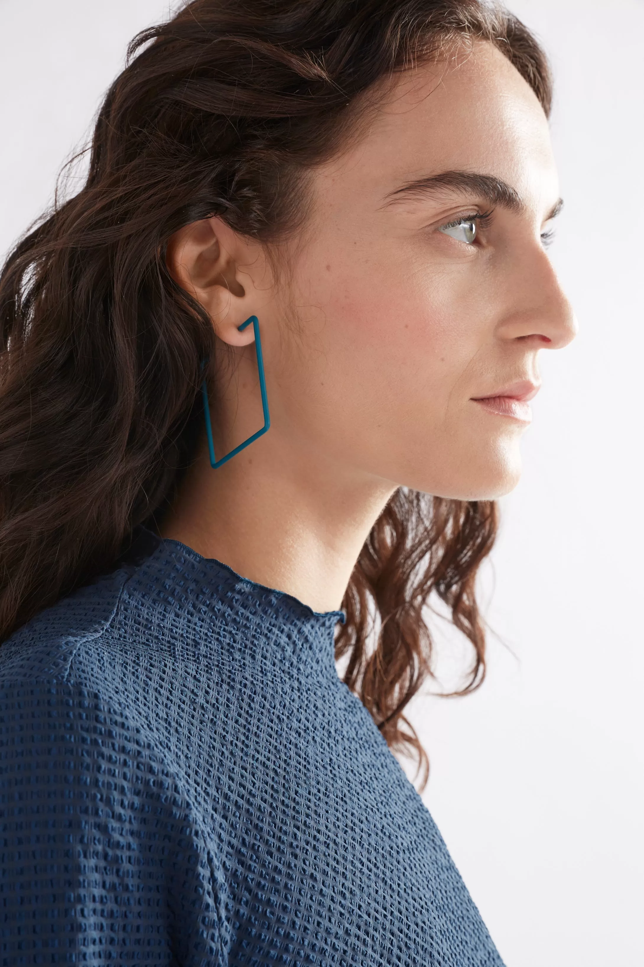 Elk The Label - Ingur Hoop Earring - Teal