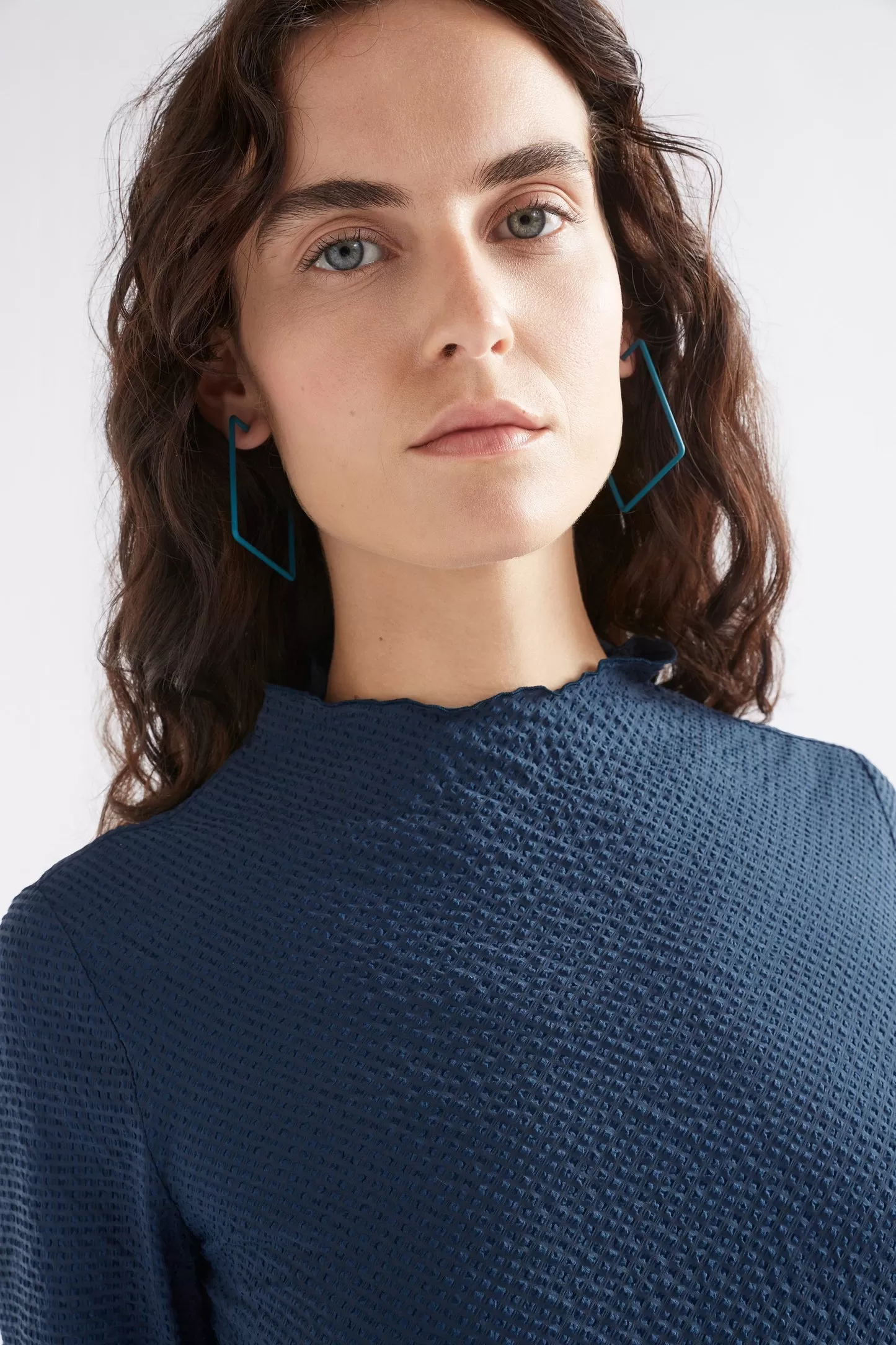 Elk The Label - Ingur Hoop Earring - Teal