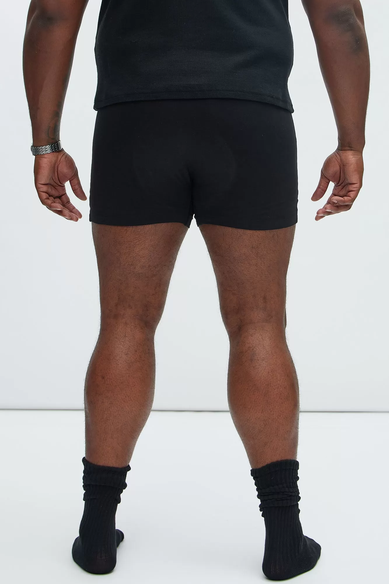 Essential Modal Boxer Brief 3 Pack - Black