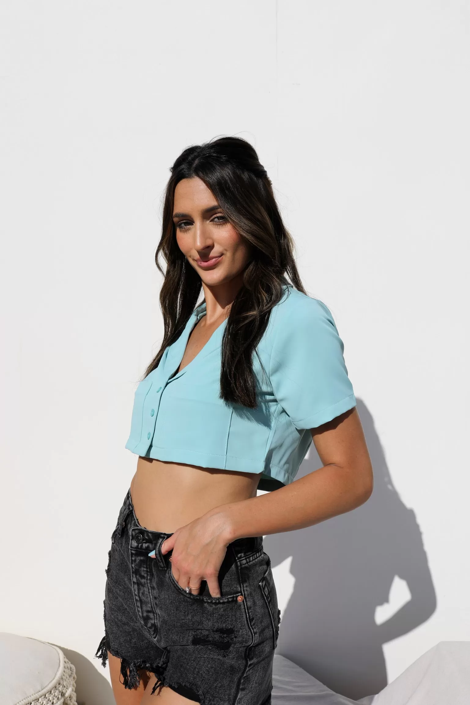 Evelyn Crop Top