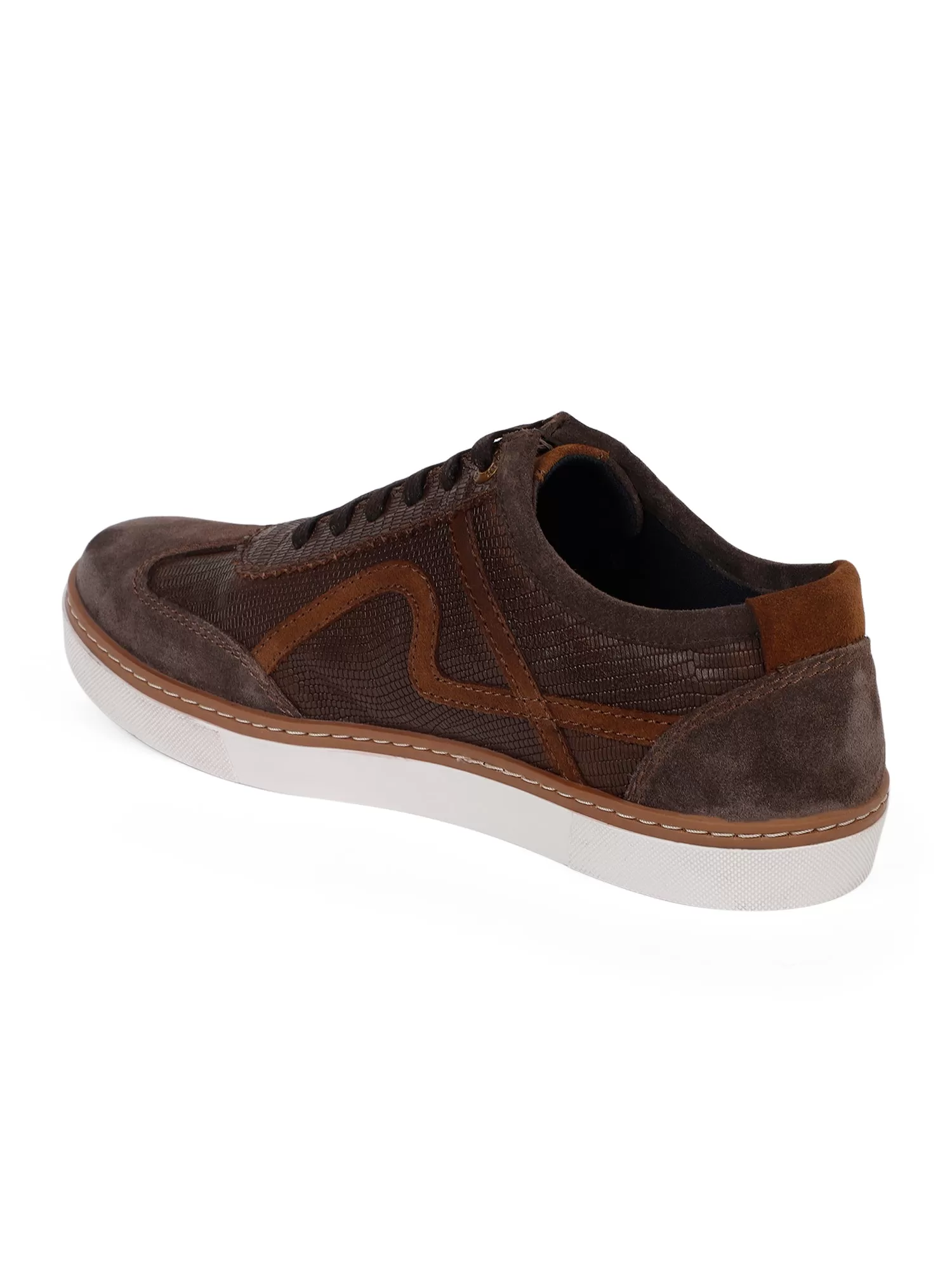 Ezok Men Brown Sneaker Casual Shoes