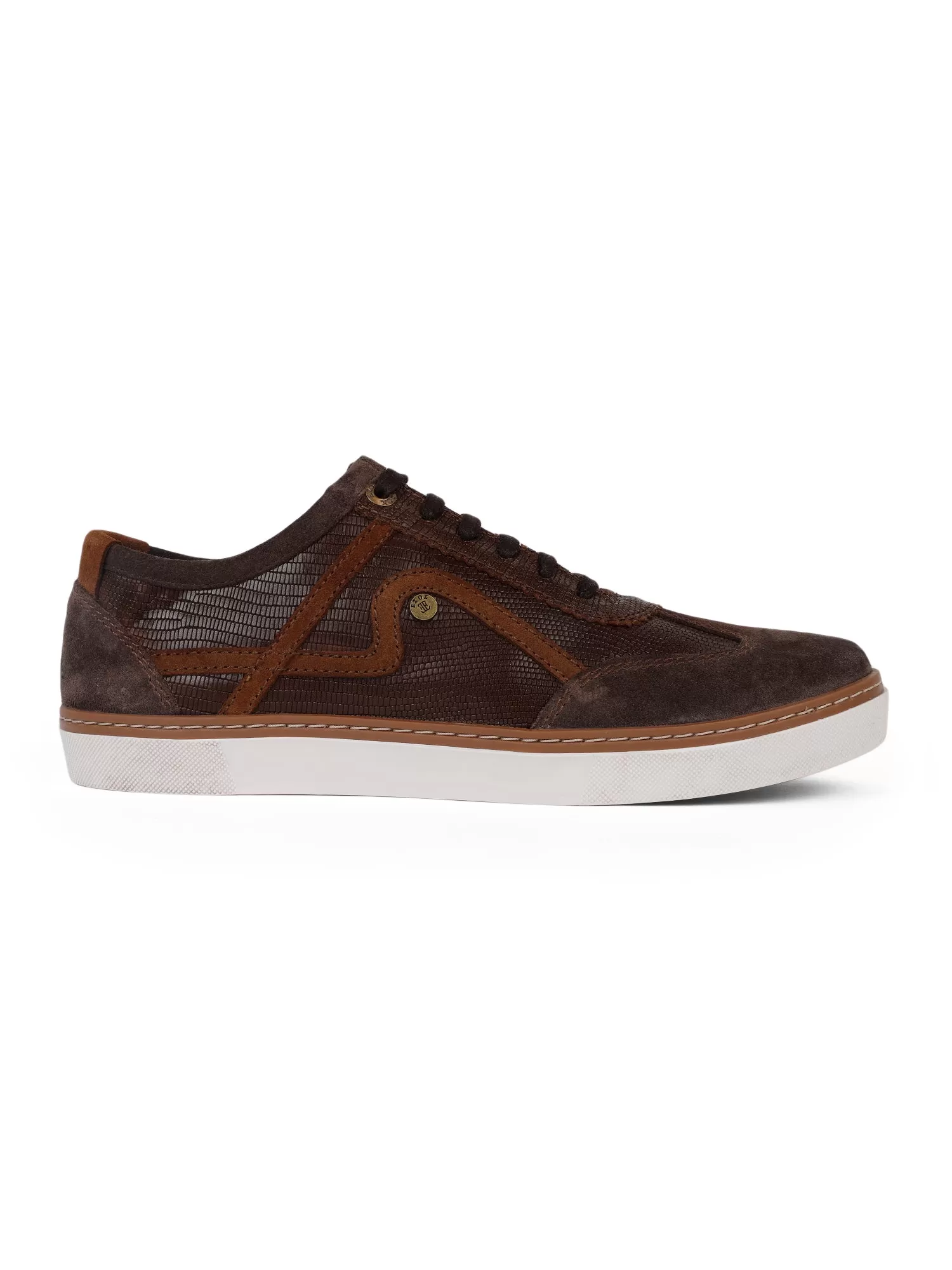 Ezok Men Brown Sneaker Casual Shoes