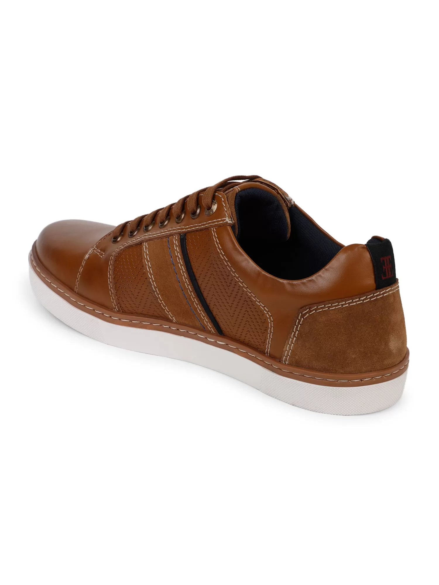 Ezok Men Tan Sneaker Casual Shoes