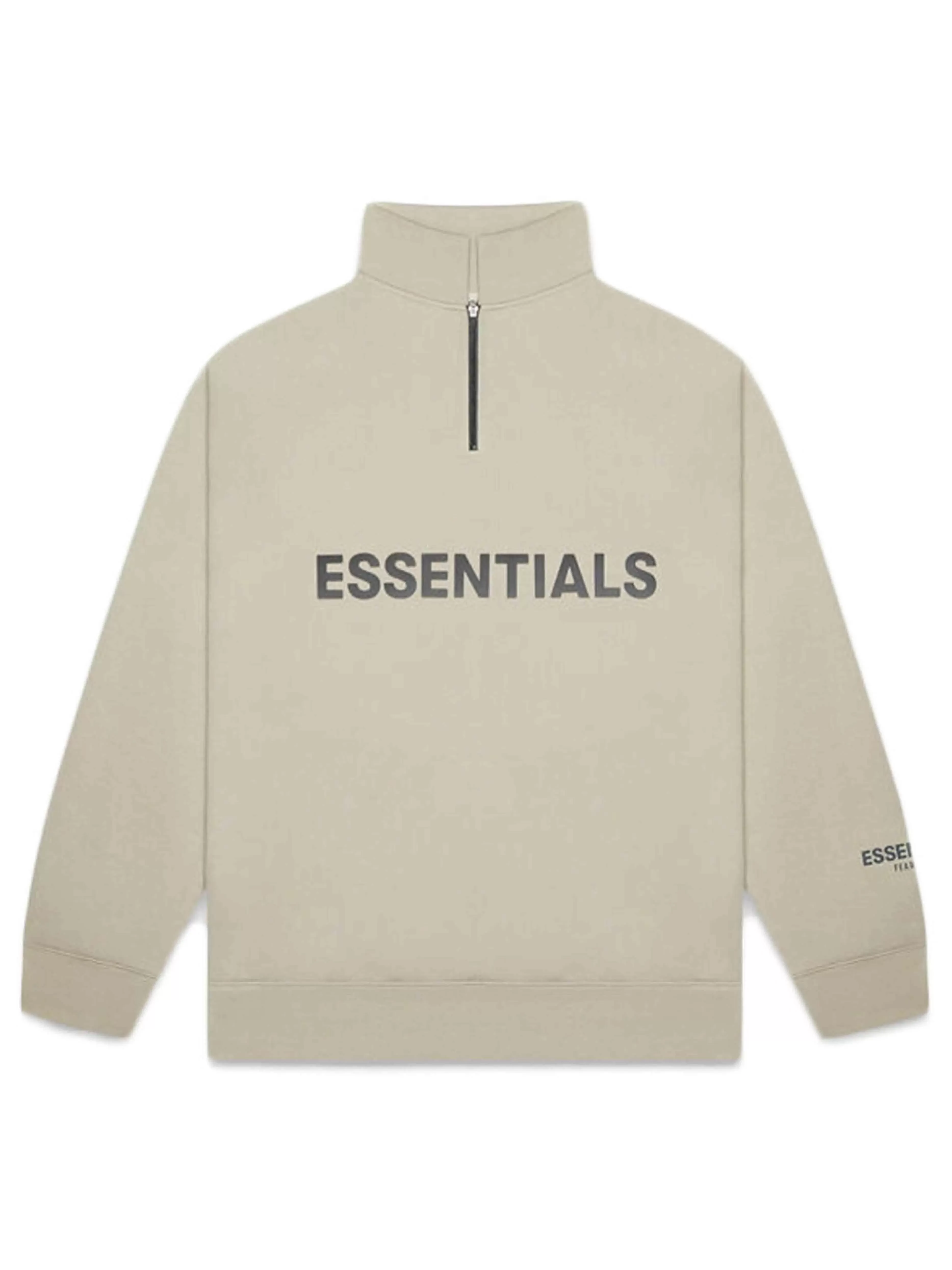 Fear Of God Essentials Half Zip Pullover Moss [FW20]