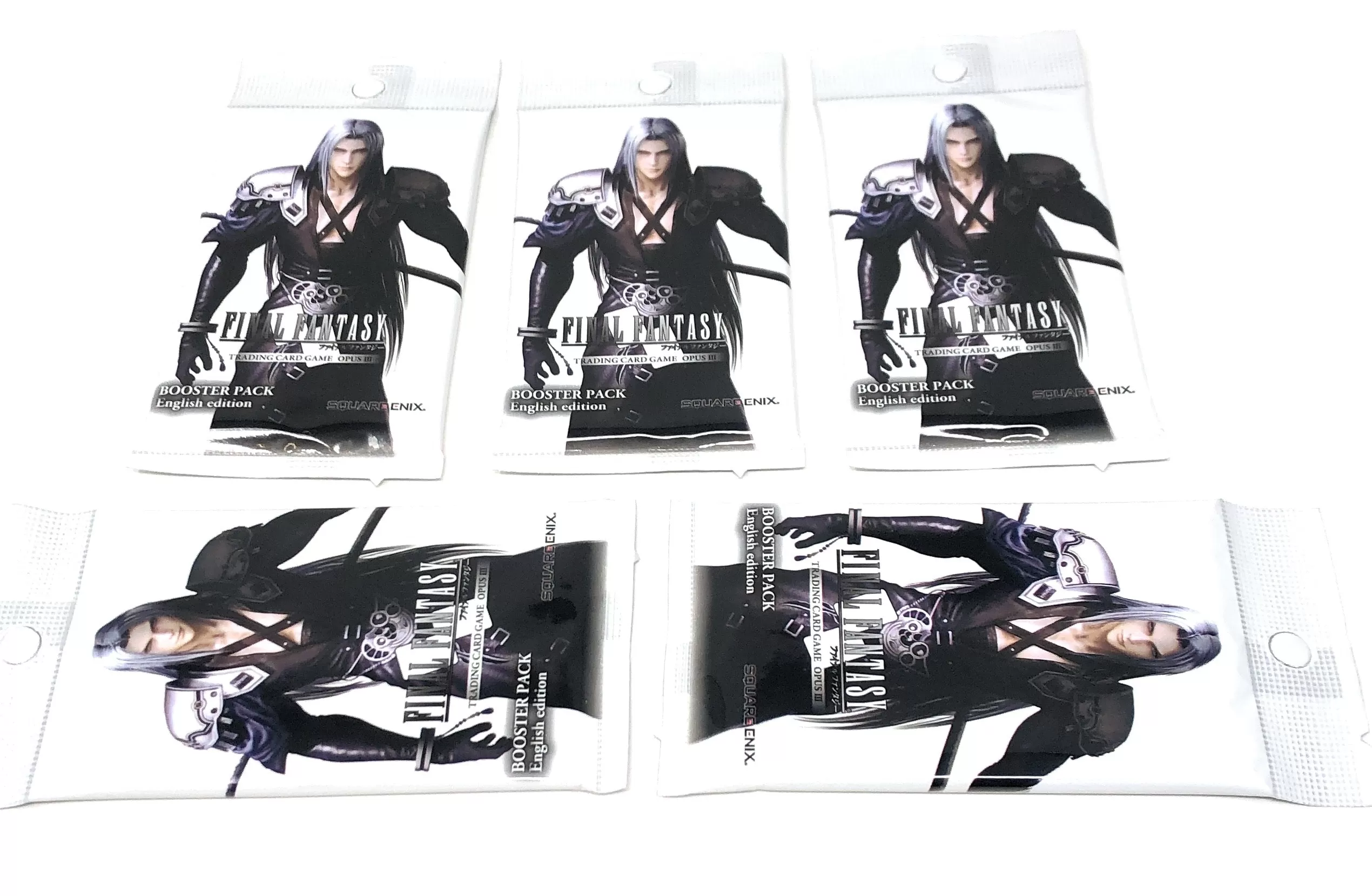 Final Fantasy Opus 3 Trading Card Game 5 Booster Packs