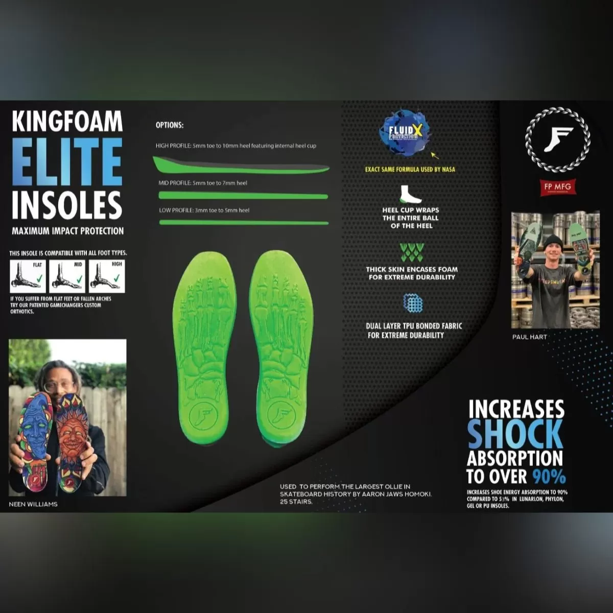 Footprint Insoles FP Kingfoam Elite High Classic