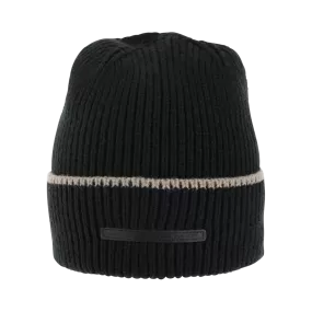 Ford Mustang Leather Patch Knit Hat