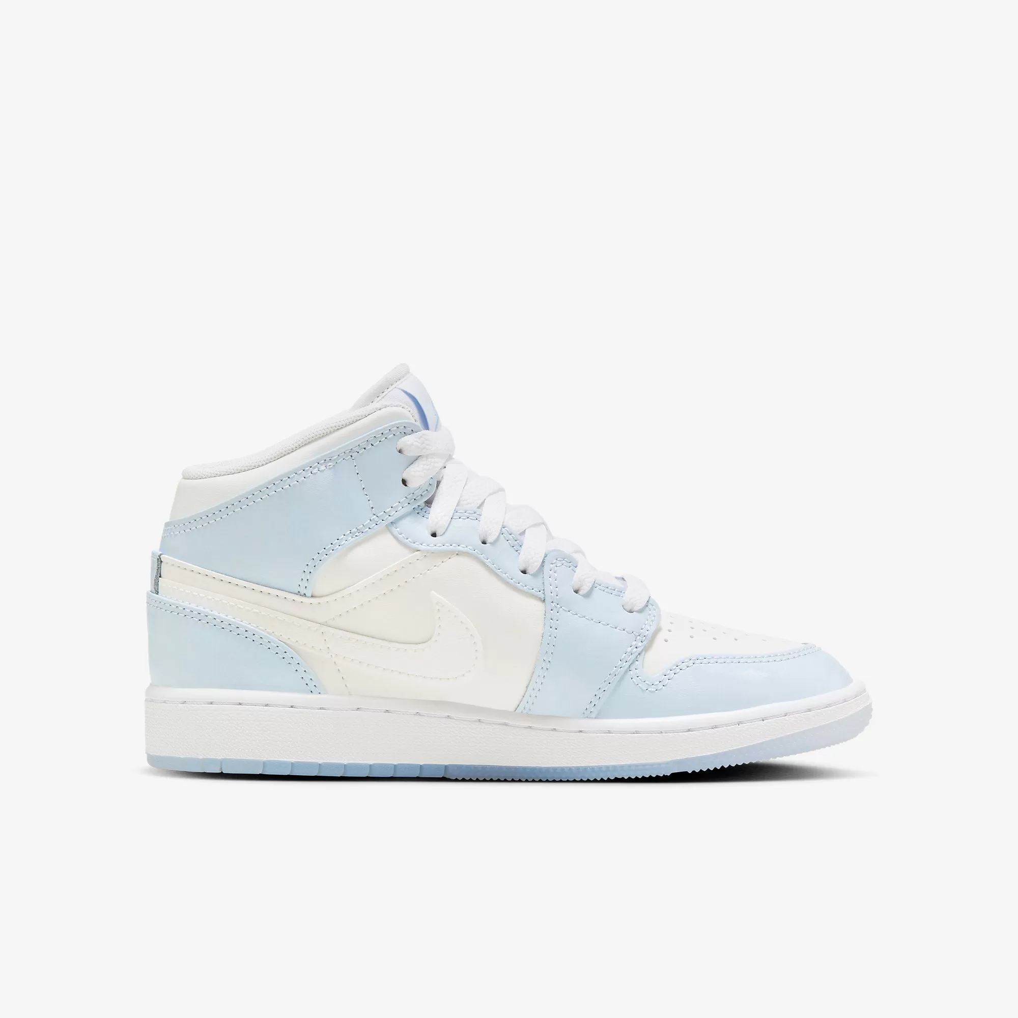 (GS) Air Jordan 1 Mid SE 'Glitter Swoosh' (2023) FQ9117-400