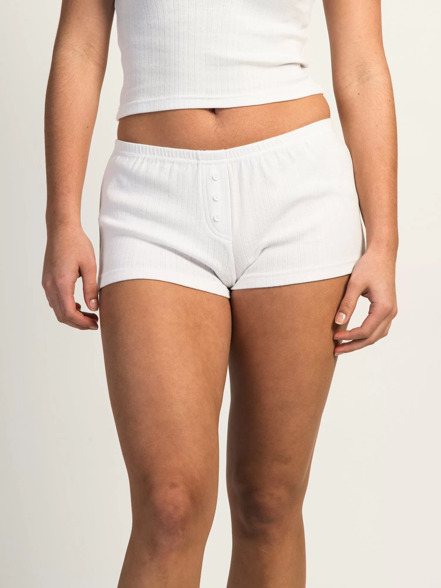 HARLOW MADELINE SHORT - WHITE