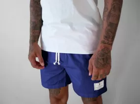 HIT THE CITY SHORTS. MARINE BLUE