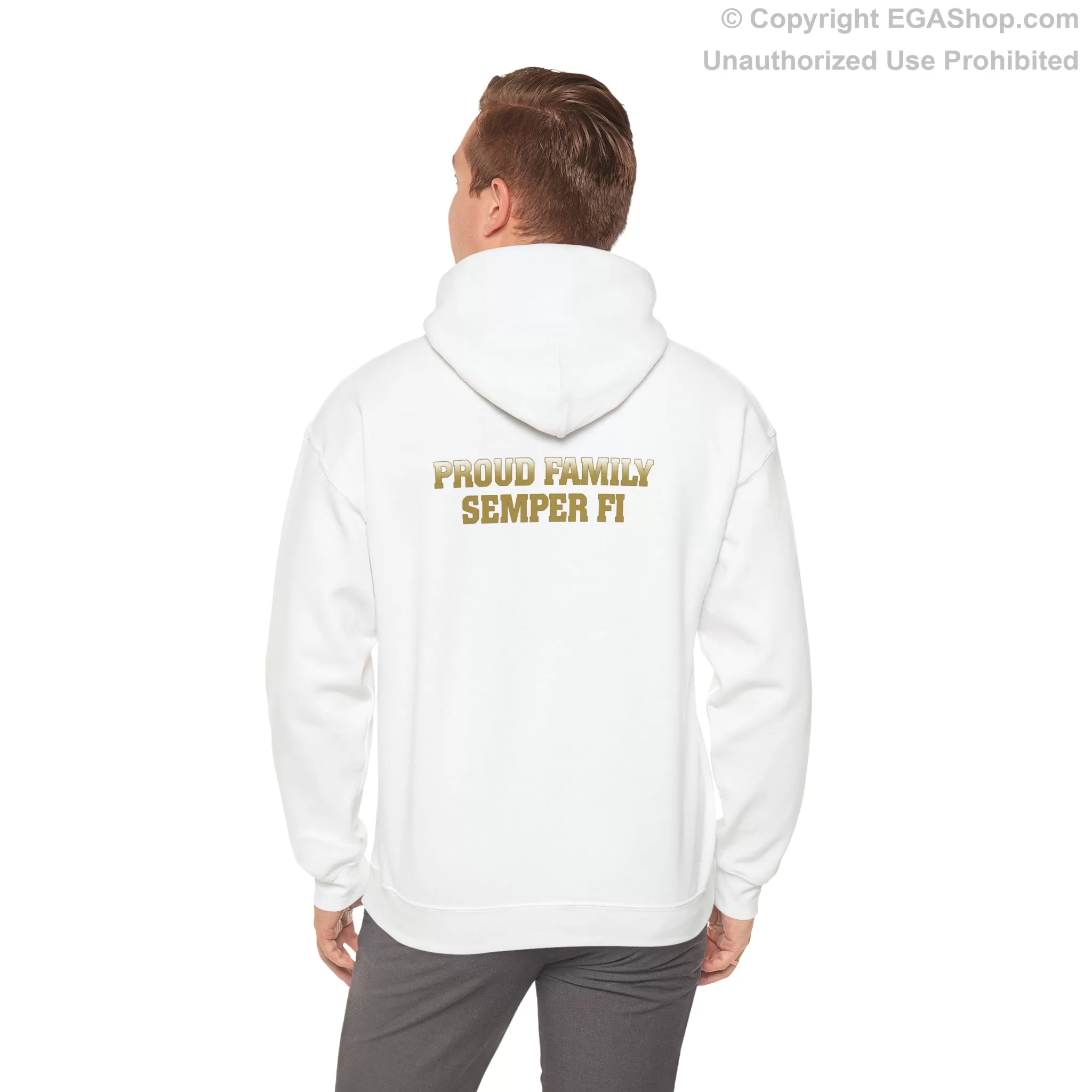 Hoodie: Golf Co. MCRD San Diego (EGA   Back Proud Family)