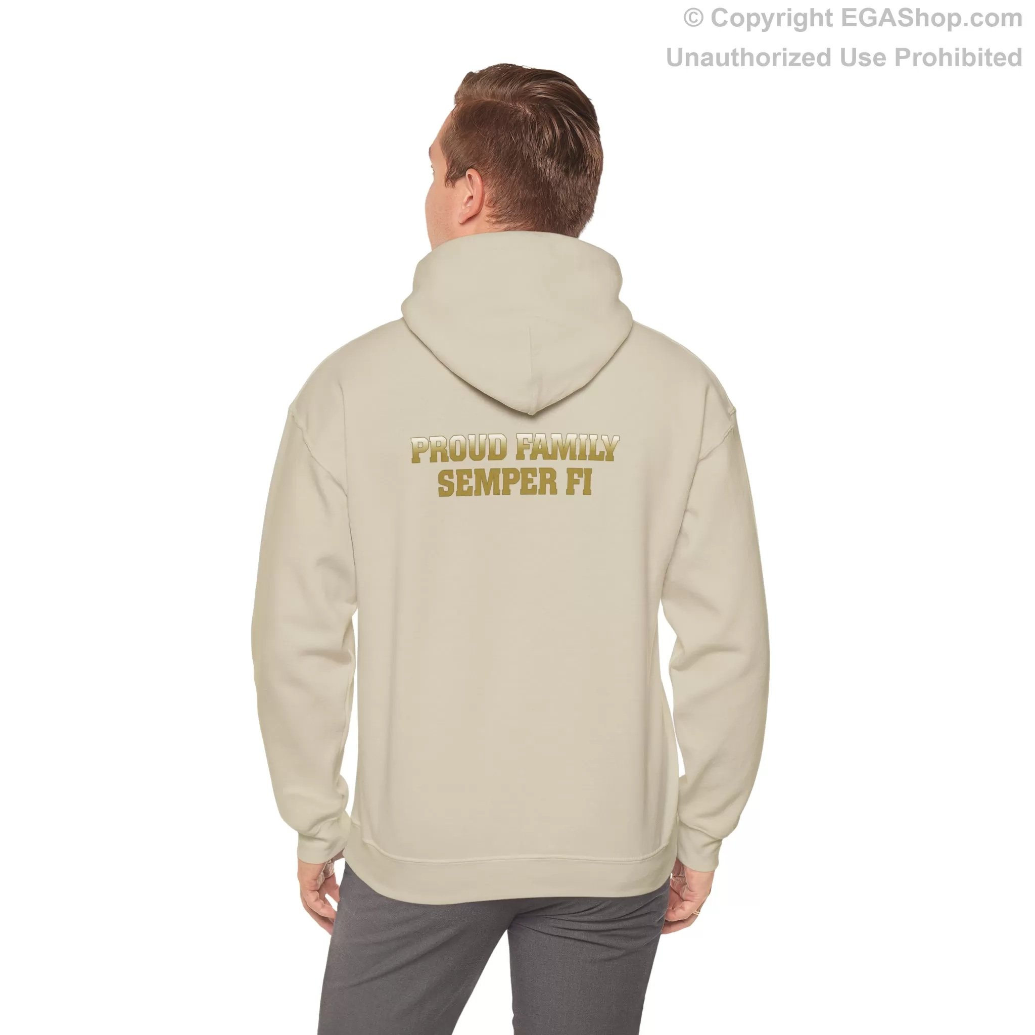 Hoodie: Golf Co. MCRD San Diego (EGA   Back Proud Family)