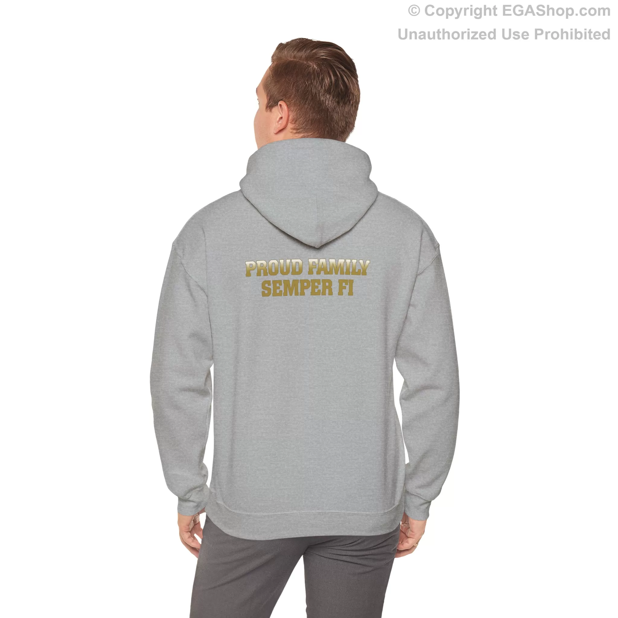 Hoodie: Golf Co. MCRD San Diego (EGA   Back Proud Family)