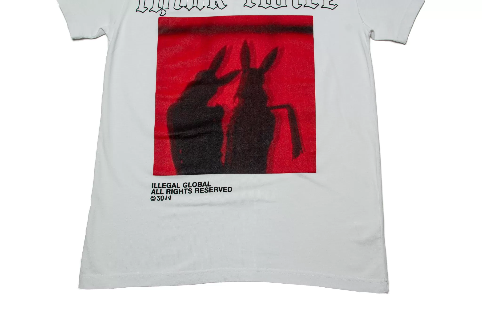 Illegal Think Twice Shirt "White"