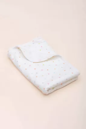 Jersey Blanket - Pastel Polka Dots