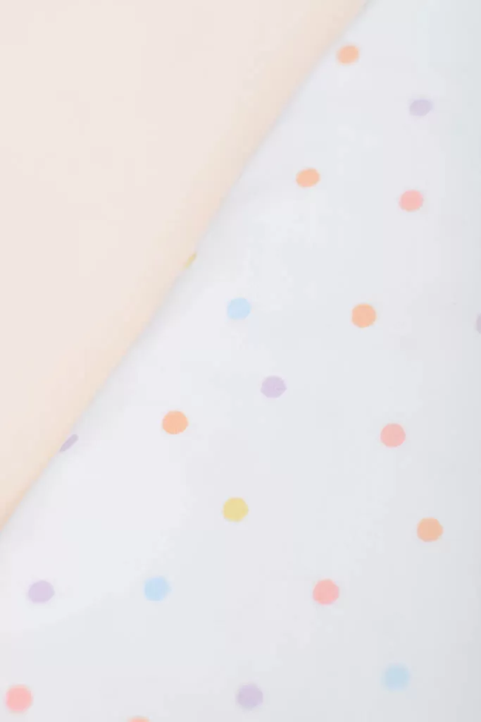 Jersey Blanket - Pastel Polka Dots