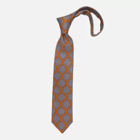 JZ Richards Rust Premium Silk Tie  - 100% Silk, Handcrafted in the USA