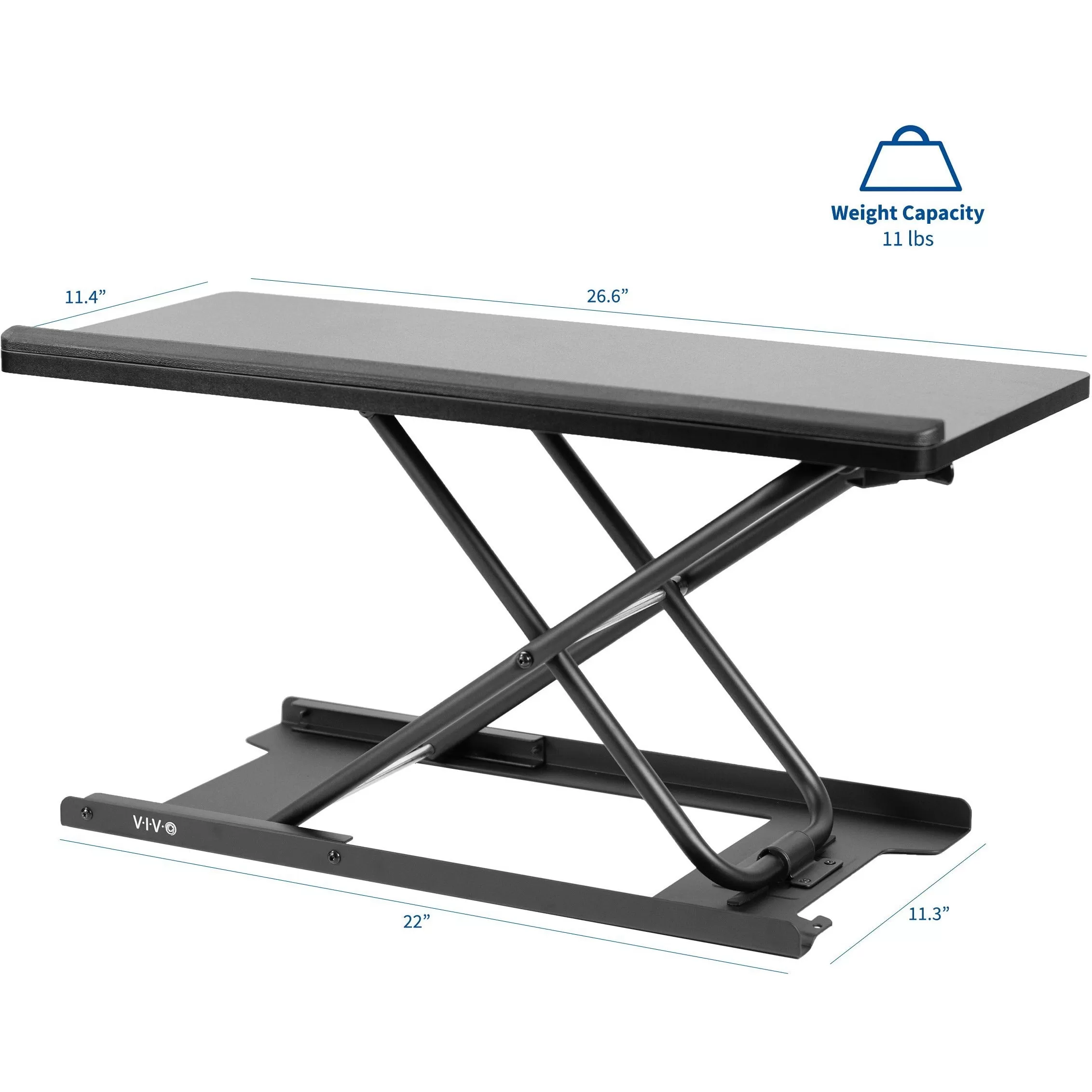 Keyboard and Mouse Riser Sit Stand Workstations