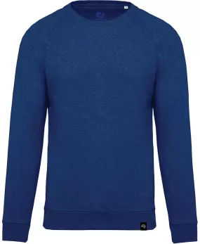 KRB K480 ― Bio-Baumwolle Sweatshirt - Heather Ocean Blau Melange