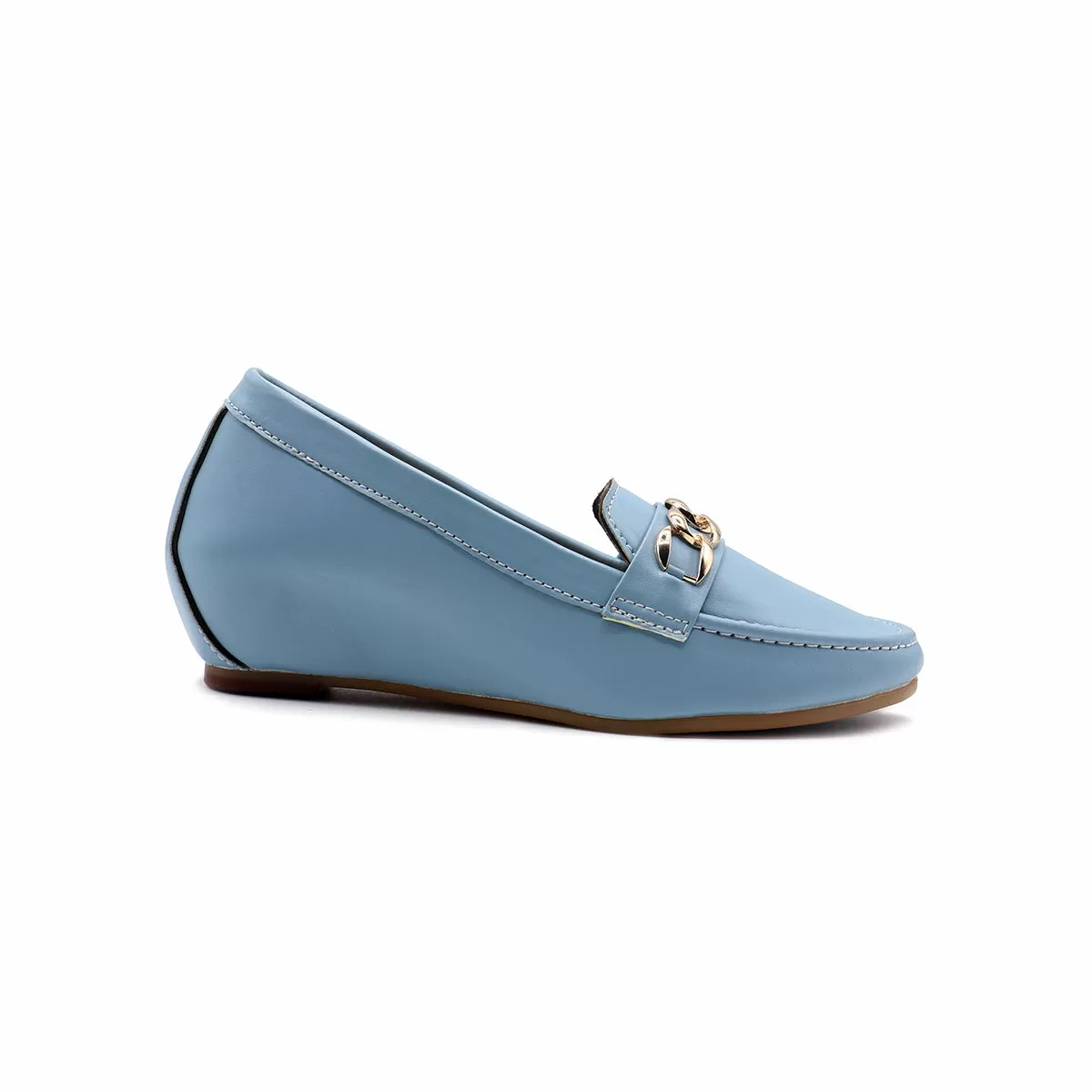 Light Blue Casual Moza 095137