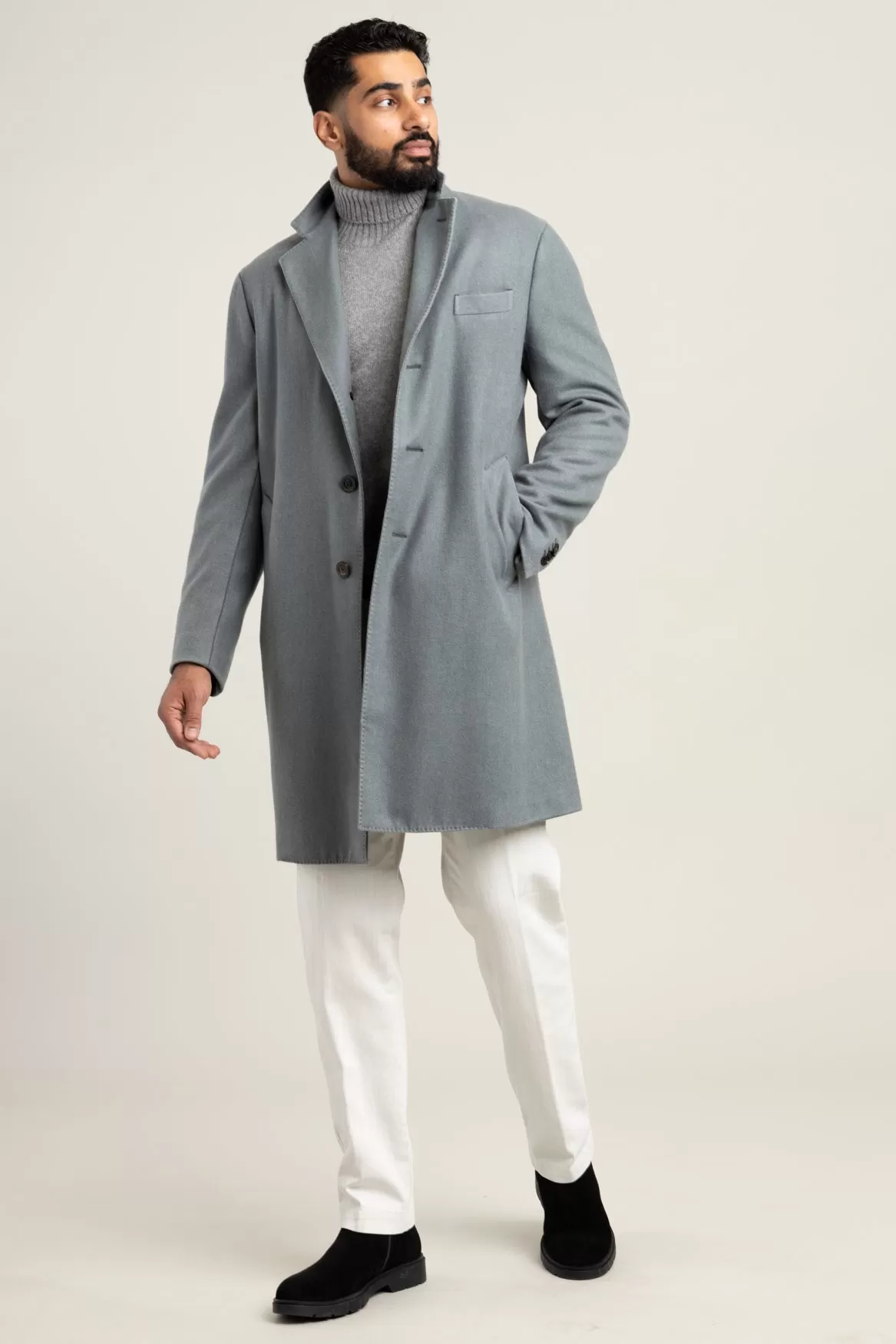 Light Green Overcoat