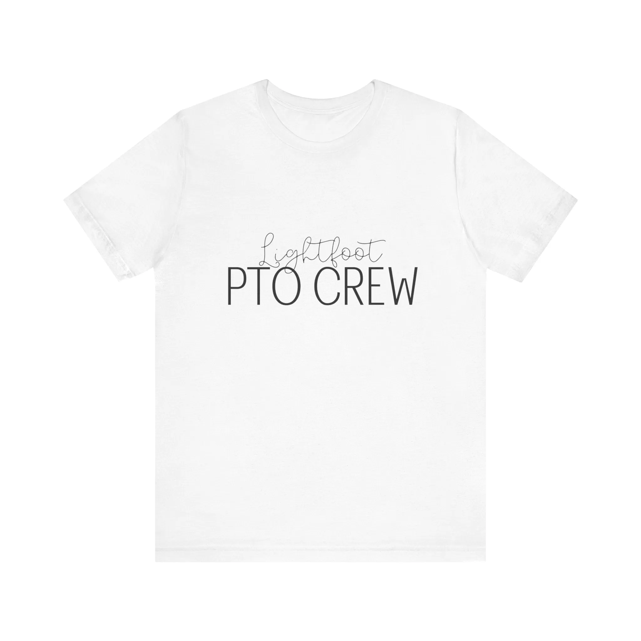 Lightfoot PTO Crew Short Sleeve White Tee