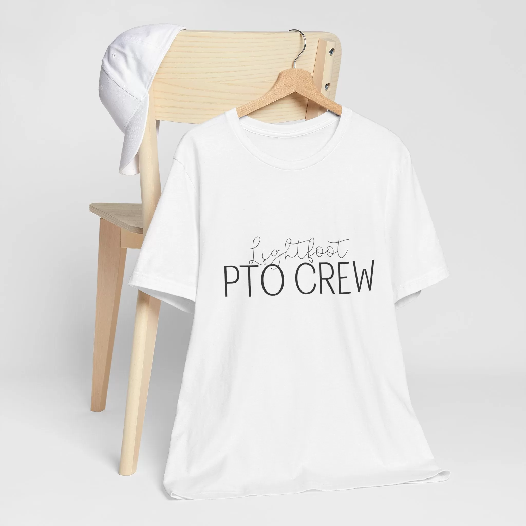 Lightfoot PTO Crew Short Sleeve White Tee