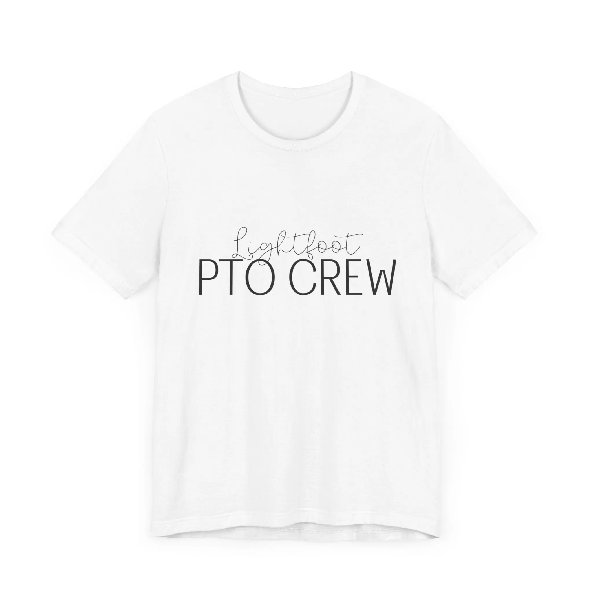 Lightfoot PTO Crew Short Sleeve White Tee