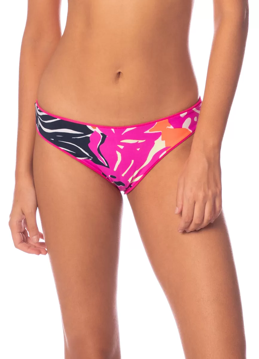 Maaji Hot Magenta Sublimity Regular Rise Classic Bikini Bottom