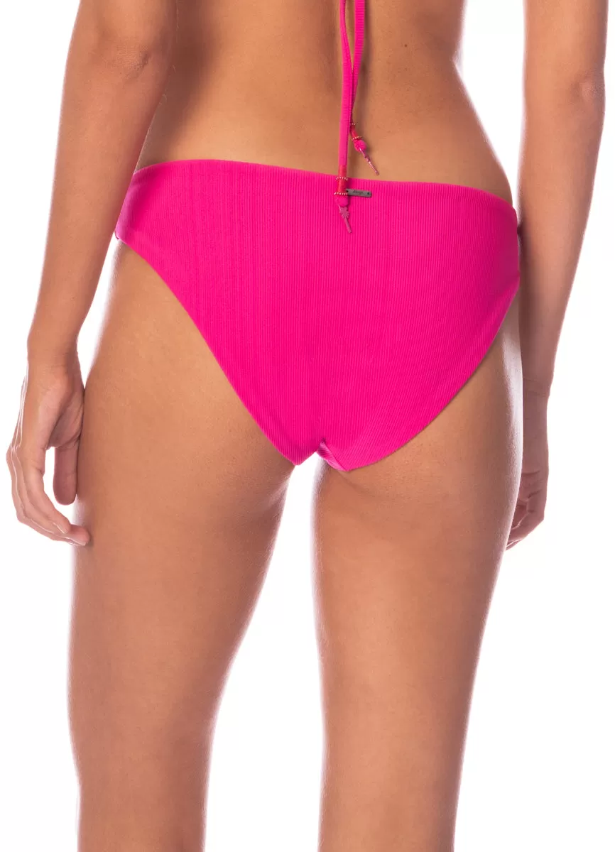 Maaji Hot Magenta Sublimity Regular Rise Classic Bikini Bottom