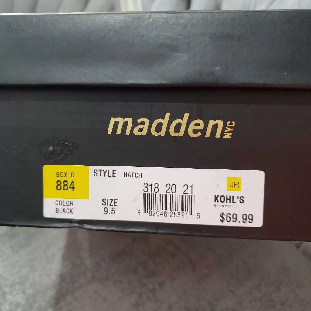 Madden NYC Boots 9.5