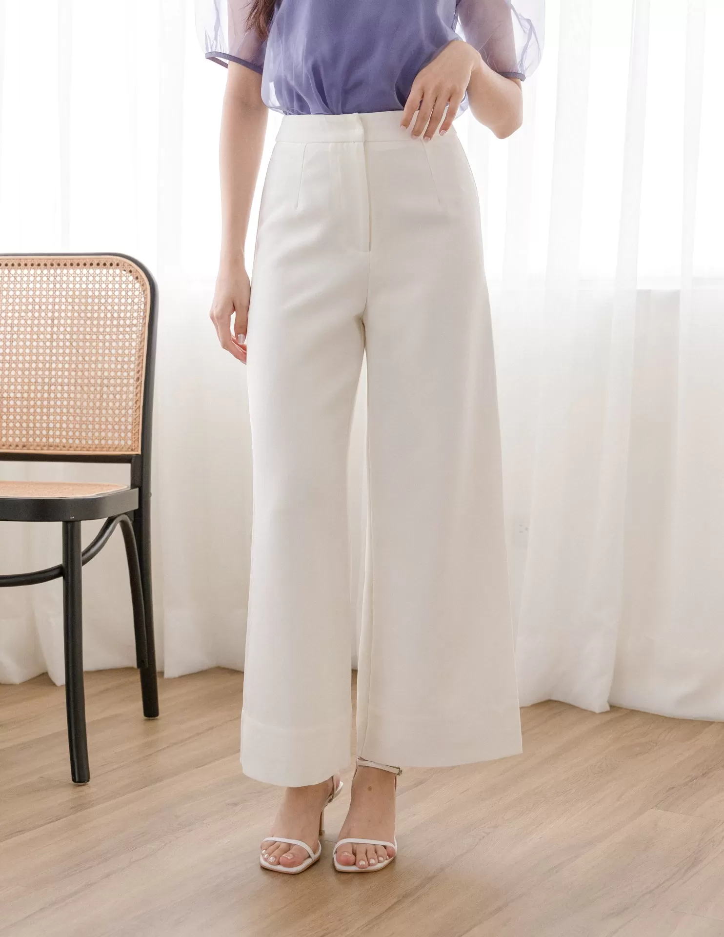 Maisie Pants in White