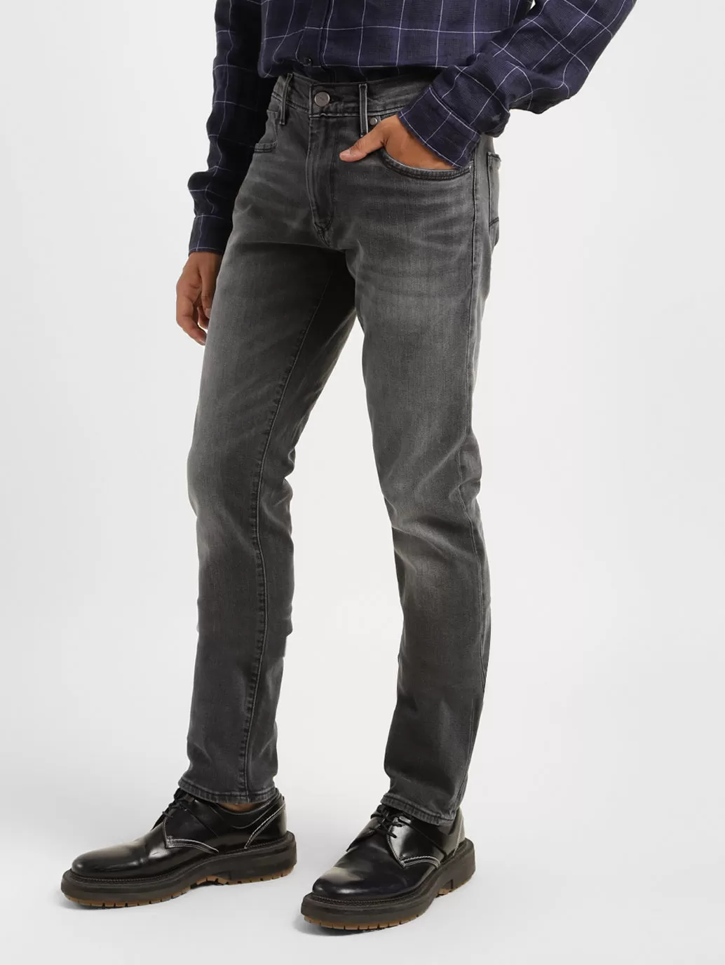 Men's 65504 Grey Skinny Fit Jeans