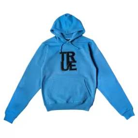 Mens True Logo Hoodie Blue/Black