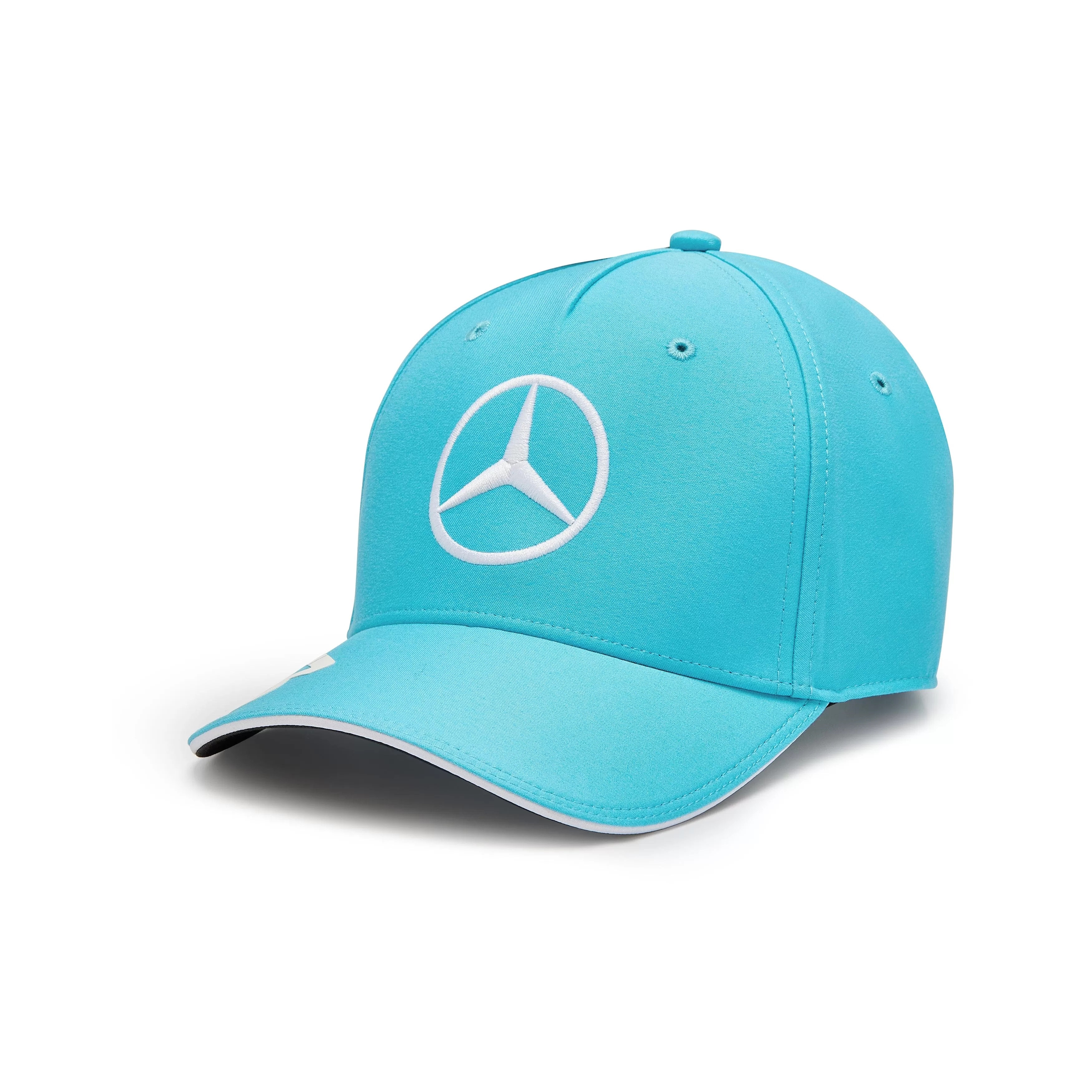 Mercedes AMG Petronas F1 2024 Kids George Russell Driver Hat - Youth Black/Blue/White