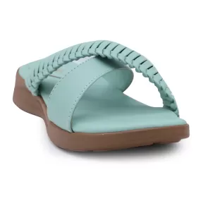 Mint Green Casual Slipper 074119