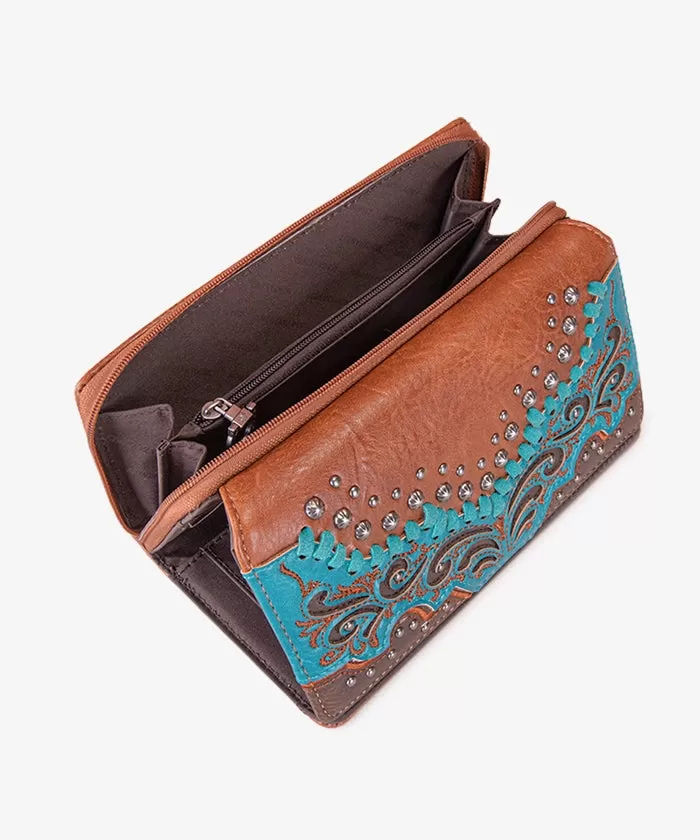 Montana West Embroidered Wallet