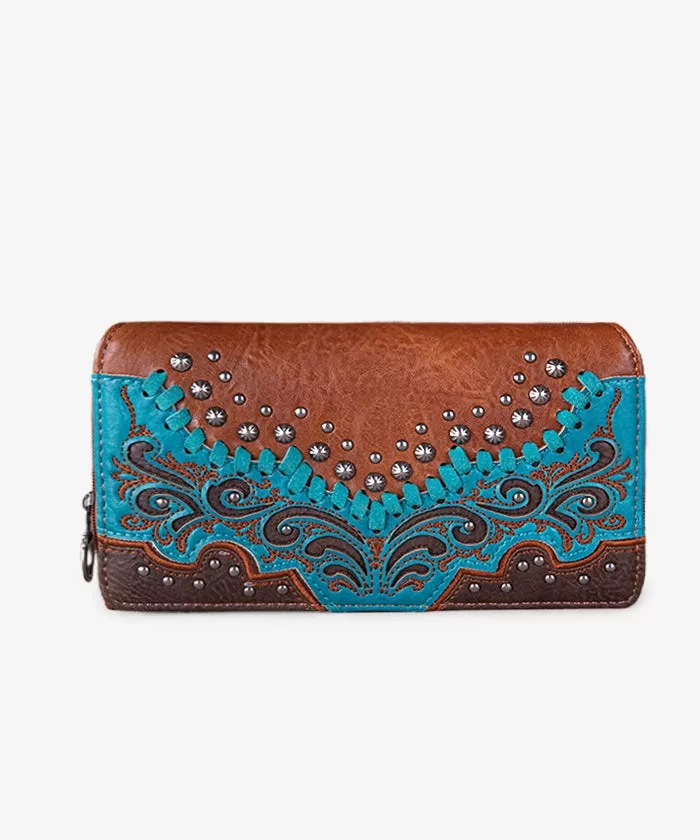 Montana West Embroidered Wallet