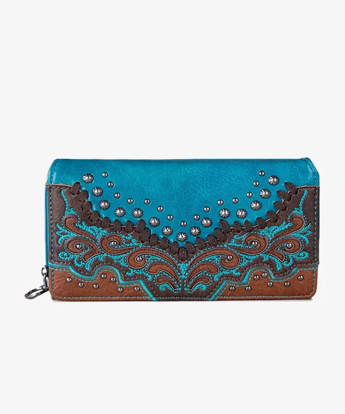 Montana West Embroidered Wallet