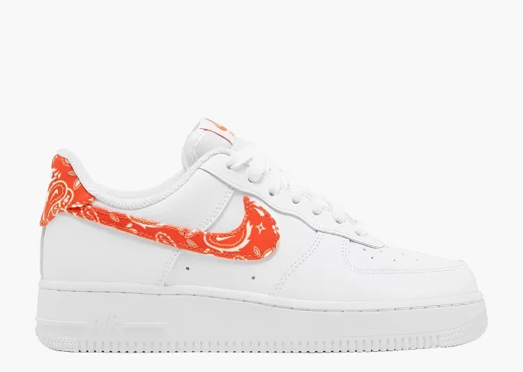 Nike Air Force 1 Low 'Essential Orange Paisley' (W)