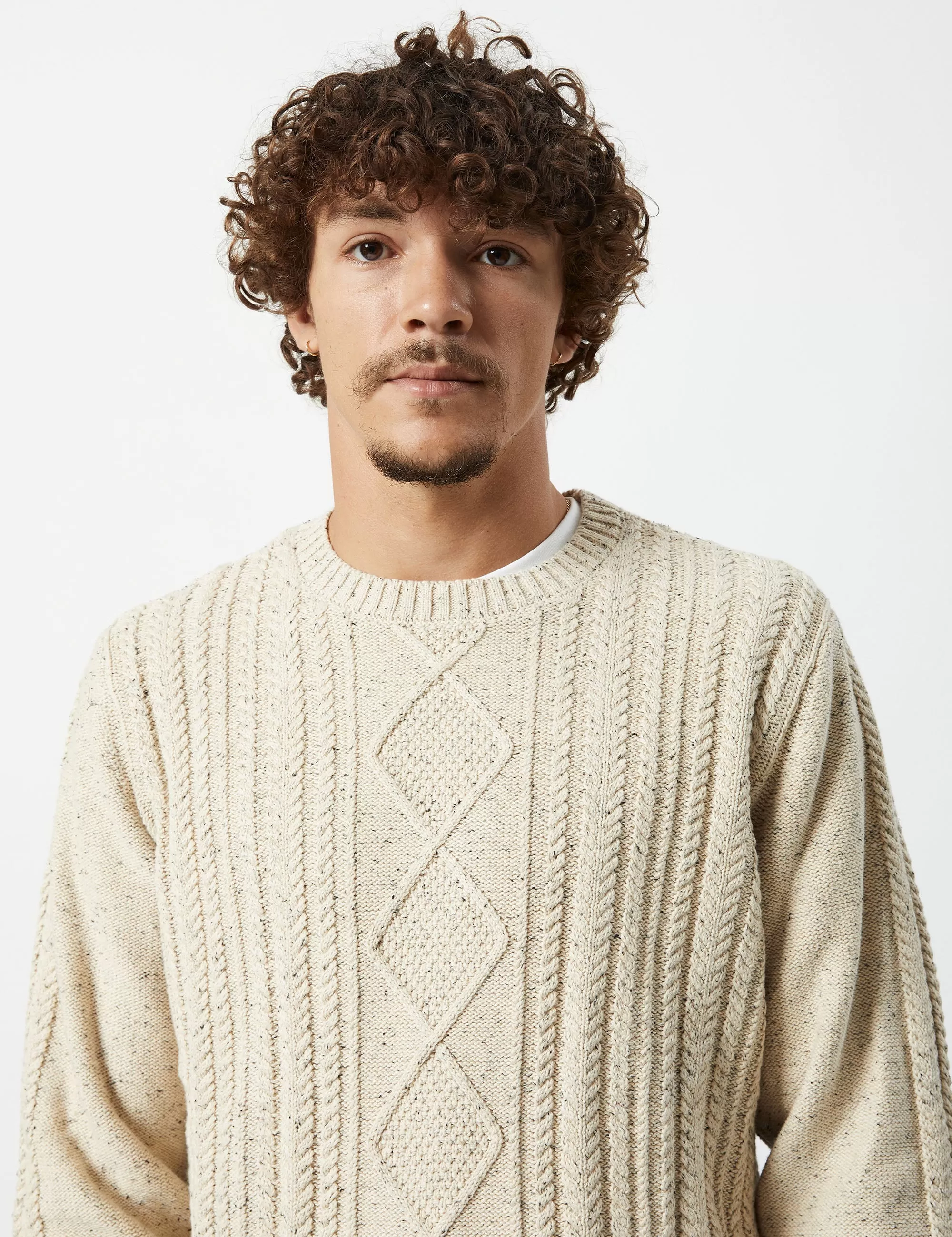 Oslo Cable Knit - Oatmeal