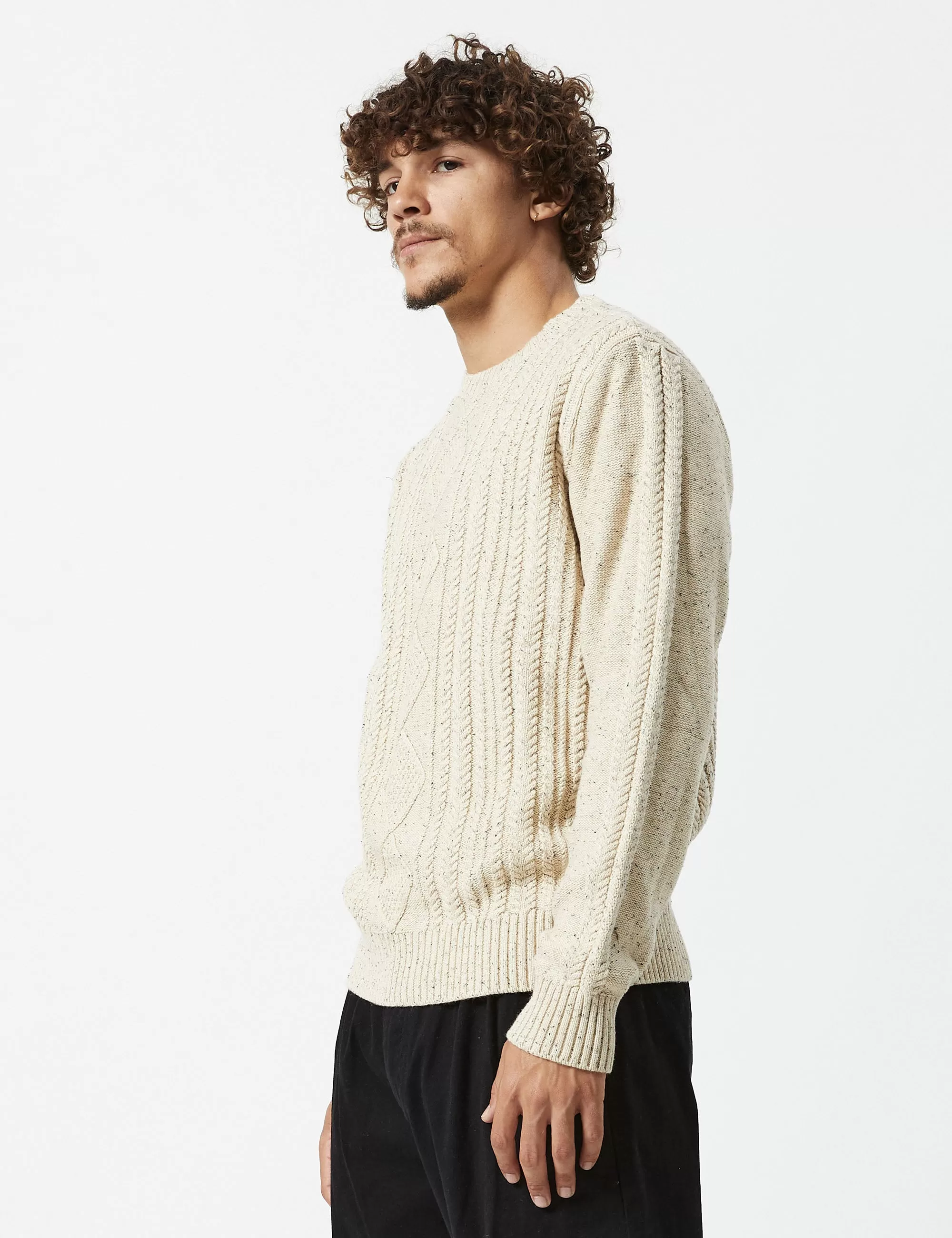 Oslo Cable Knit - Oatmeal