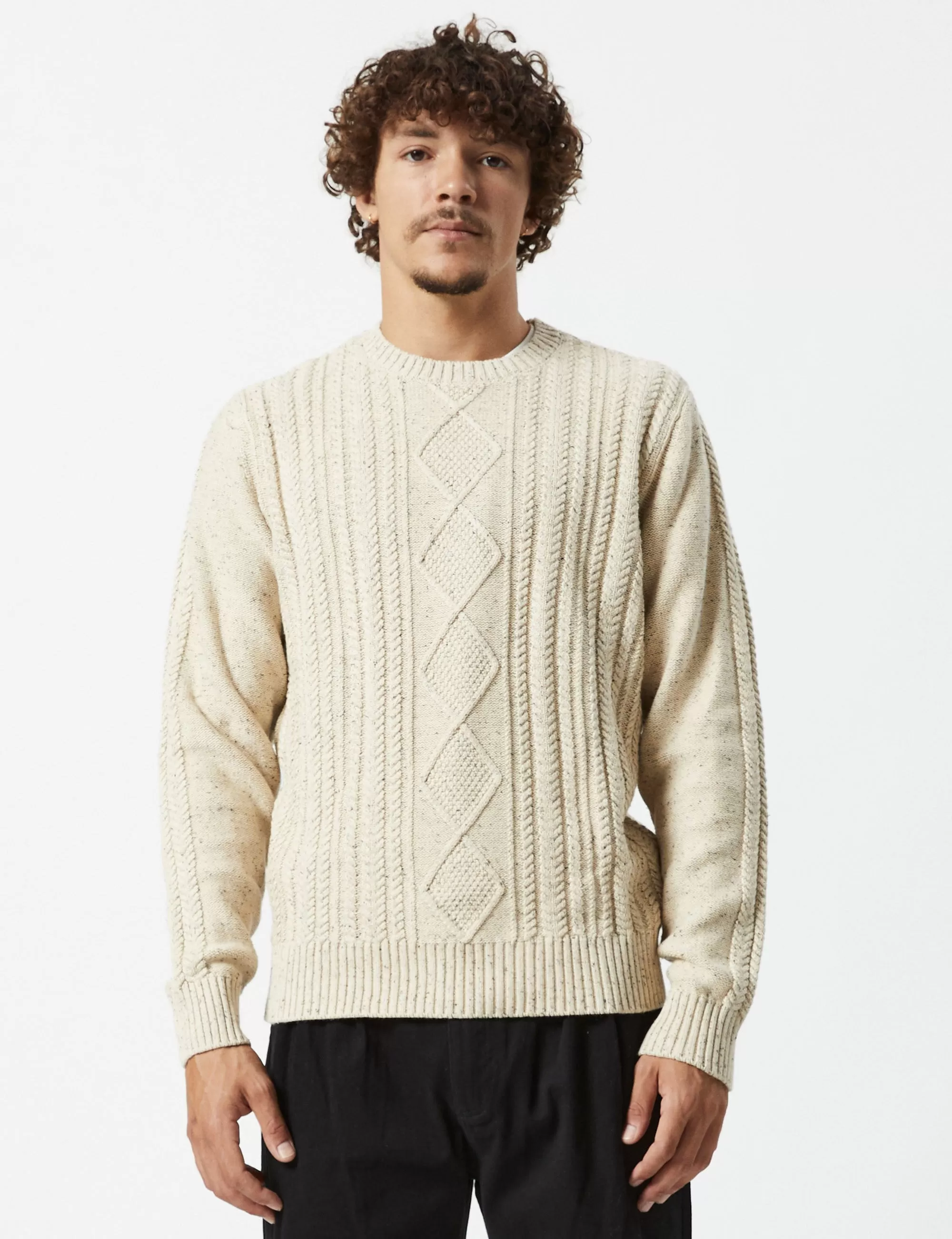 Oslo Cable Knit - Oatmeal