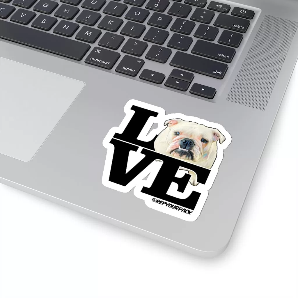 Peaches Love Kiss-Cut Stickers