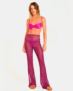 Pink Leopard Pants