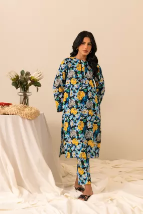 Printed 2 Piece Suit