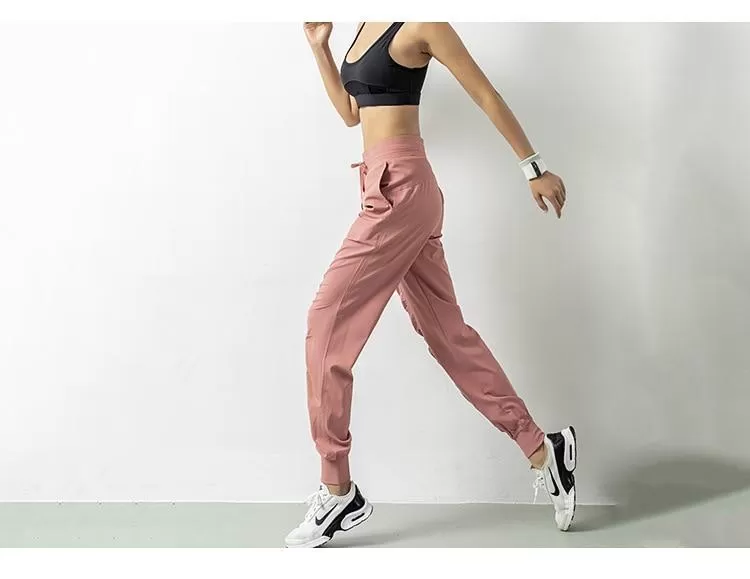 Proudy Gathers Athleisure Wear Trackpants