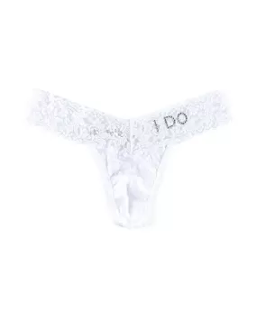 "I Do" Low-Rise Thong